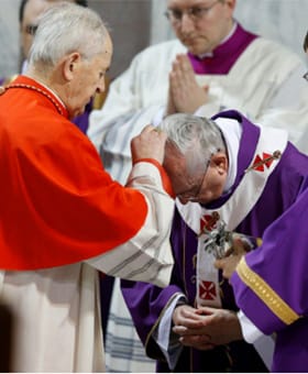 Đức Thánh Cha chủ sự lễ tro