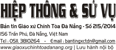 Bản Tin 215 – Chúa Nhật I Mùa Chay – Năm A