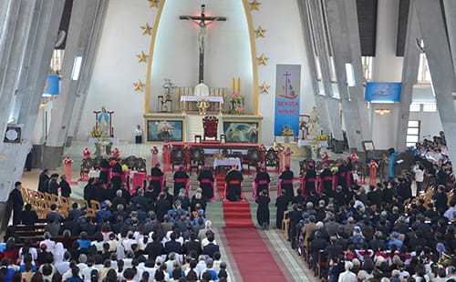 Giáo phận Đà Nẵng Mừng Đón ĐHY Fernando Filoni, Tổng trưởng Bộ Truyền giáo và Thánh Lễ Tạ ơn 400 năm đón nhận Tin Mừng, 50 năm thiết lập Giáo phận