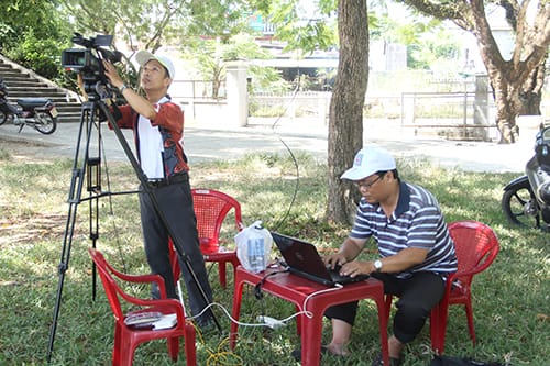 Truyền Hình Trực Tiếp và Sẵn Sàng Đại Hội Đức Mẹ Trà Kiệu 30/5/2015