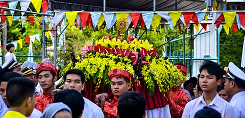 Lễ Kính Chân Phước Anrê Phú Yên tại Đền Thánh Phước Kiều 25/7/2015