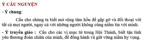 Phân Công Phụng Vụ tháng 10/2015
