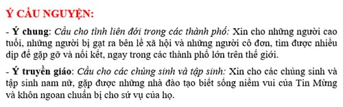 Phân Công Phụng Vụ tháng 6/2016