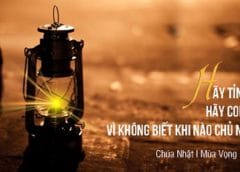 Lịch Sám Hối Mùa Vọng Giáo Hạt Đà Nẵng 2017
