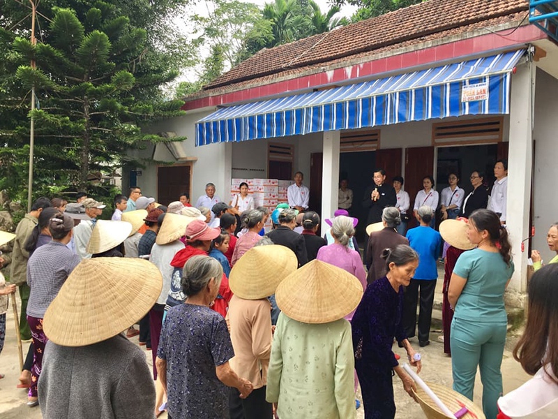 Caritas Chính Toà Thăm và Tặng Quà Giáo Họ Tam Lãnh 18/11/2018