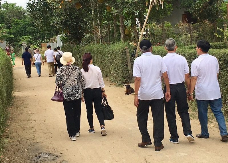 Caritas đi thăm Giáo xứ Hà Tân 24/3/2019