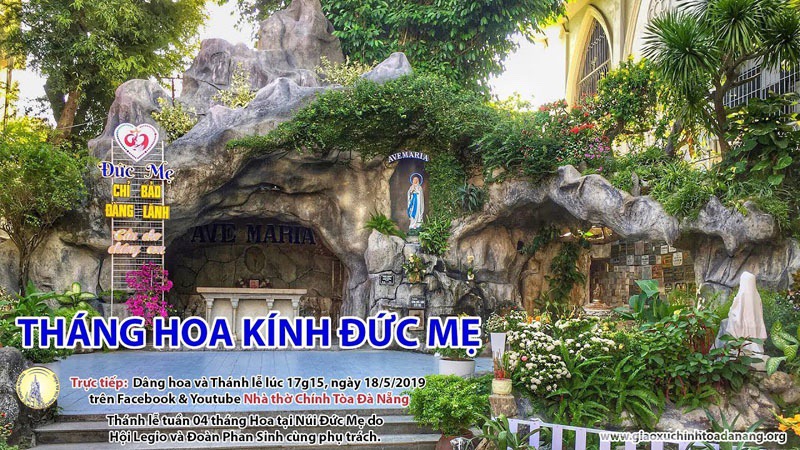 Trực tiếp: Dâng hoa và Thánh lễ tuần 04 tháng Hoa tại Núi Đức Mẹ, ngày 18 tháng 5 năm 2019