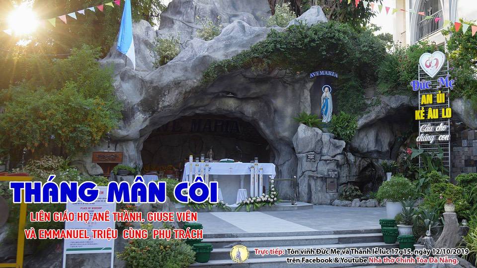 Trực tiếp: Tôn Vinh Đức Mẹ và Thánh lễ ngày 12 tháng 10 năm 2019