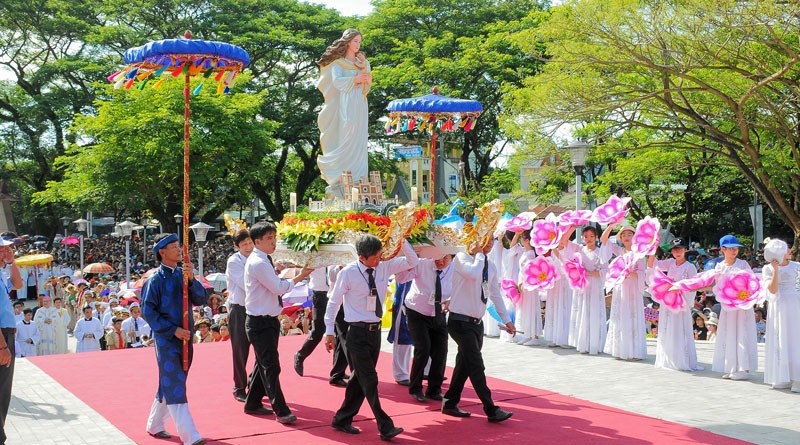Lịch Cử Hành Năm Thánh Đức Mẹ Trà Kiệu
