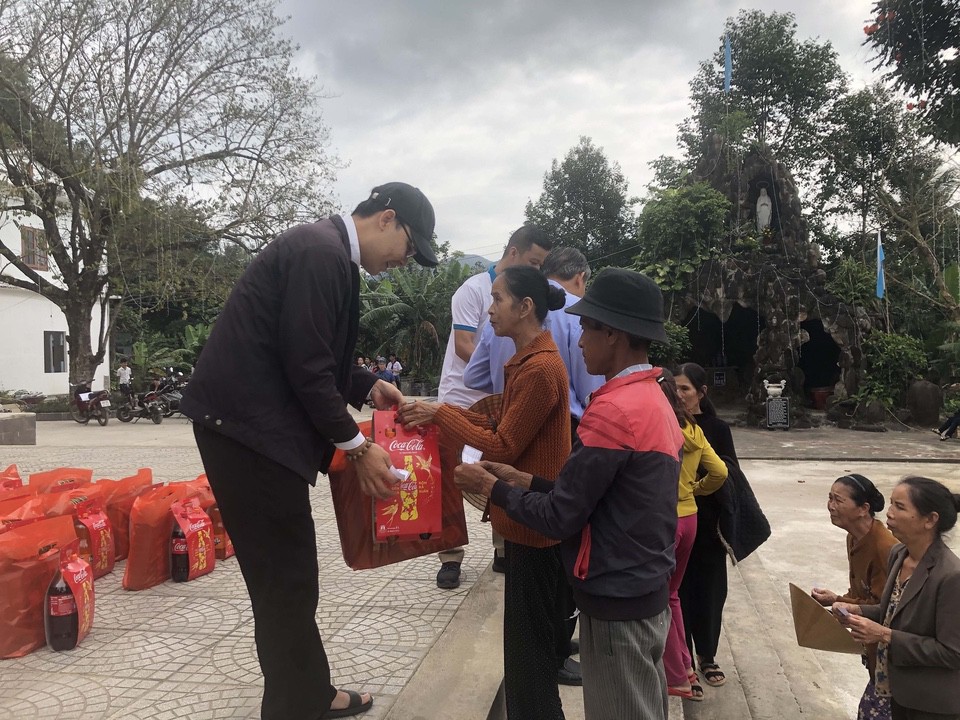 Chương trình Tết Sẻ Chia của giới trẻ Chính Tòa tại giáo xứ Hội Yên – 19/01/2020