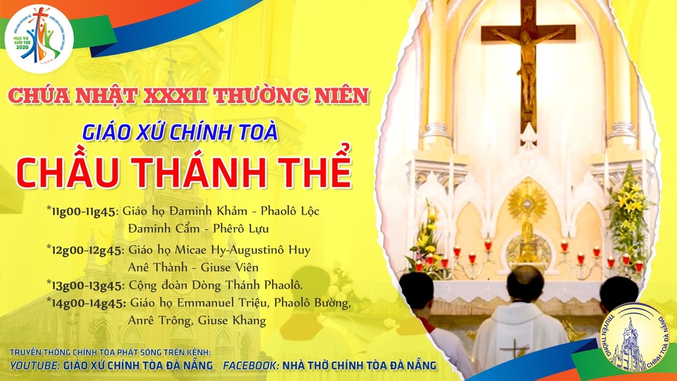 Chầu Thánh Thể và Thánh lễ Chúa Nhật XXXII Thường Niên