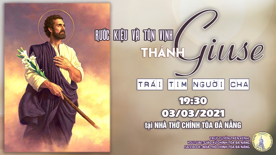 Rước kiệu và tôn vinh Thánh Giuse