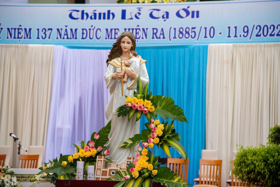 Thánh lễ Tạ ơn mừng kỷ niệm 137 năm Đức Mẹ hiện ra tại Trà Kiệu (1885/10-11/9/2022)