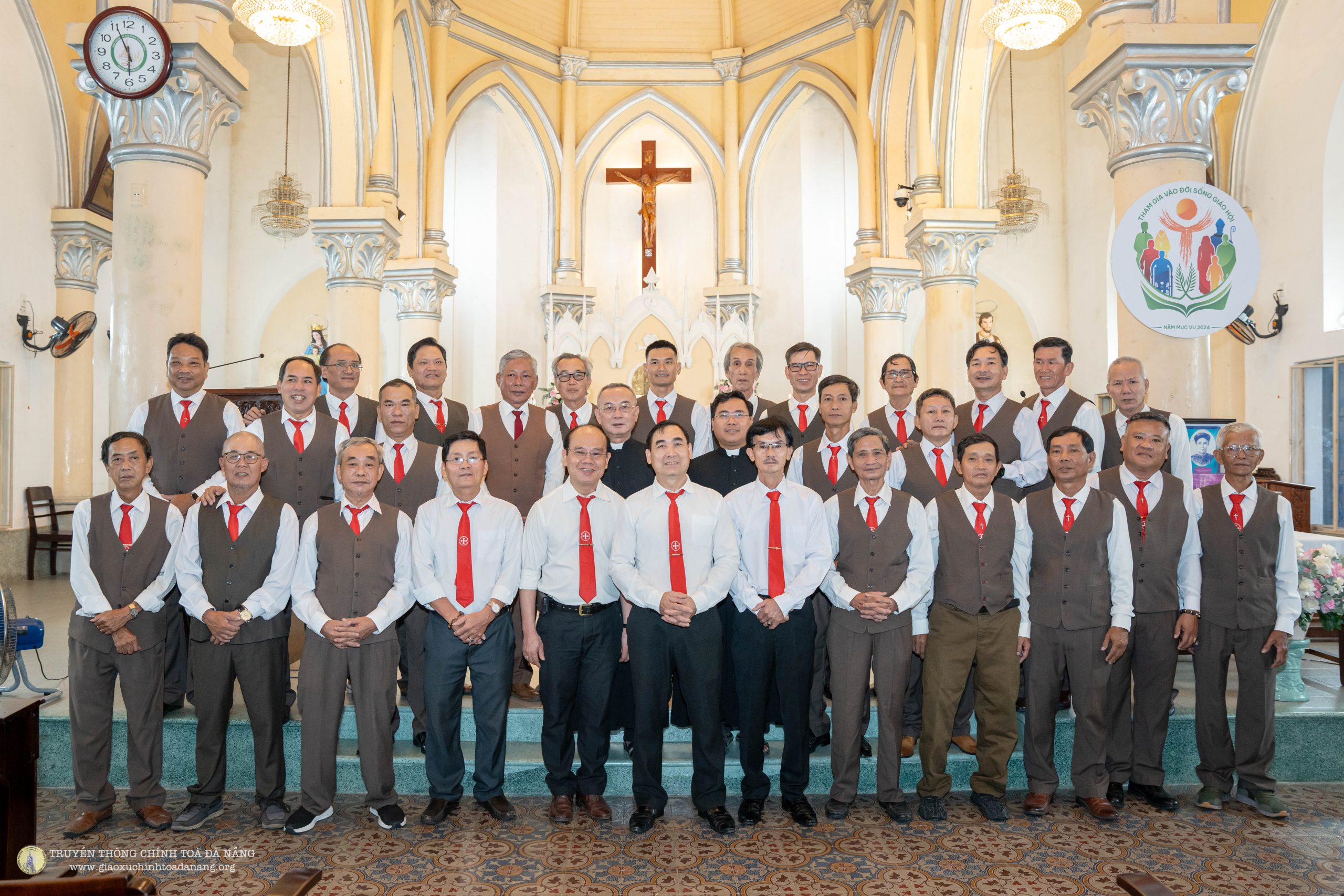 Thánh lễ kính Thánh Phanxico Trần Văn Trung bổn mạng giới người cha Giáo xứ Chính Tòa Đà Nẵng